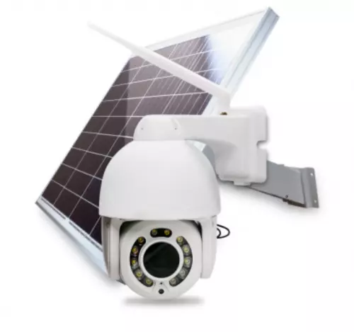 Беспроводная автономная поворотная 4G камера 2Мп с солнечной панелью на 60Вт Ps-Link SBM60W20